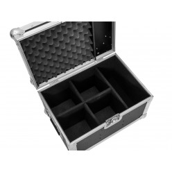 ROADINGER Flightcase 4x SILENT PAR 6 QCL FLOOR